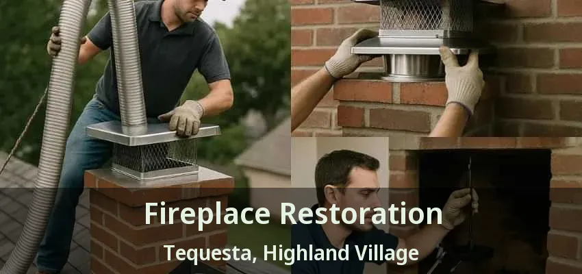 Fireplace Restoration Tequesta, Highland Village - TX