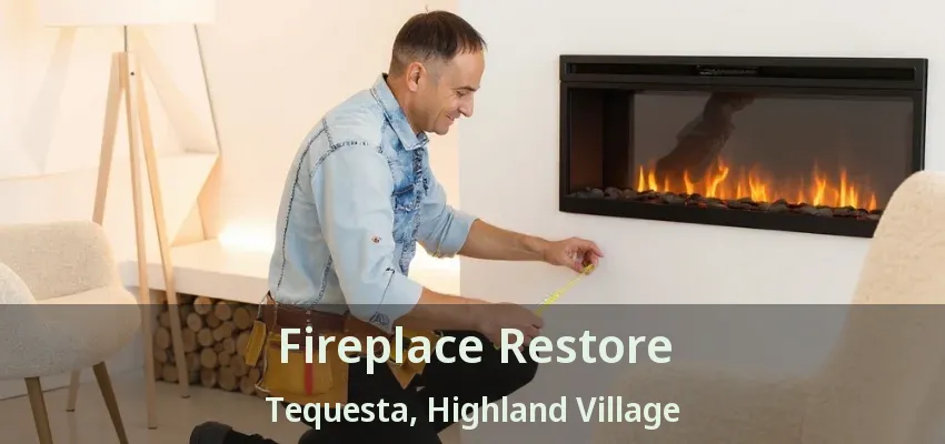 Fireplace Restore Tequesta, Highland Village - TX