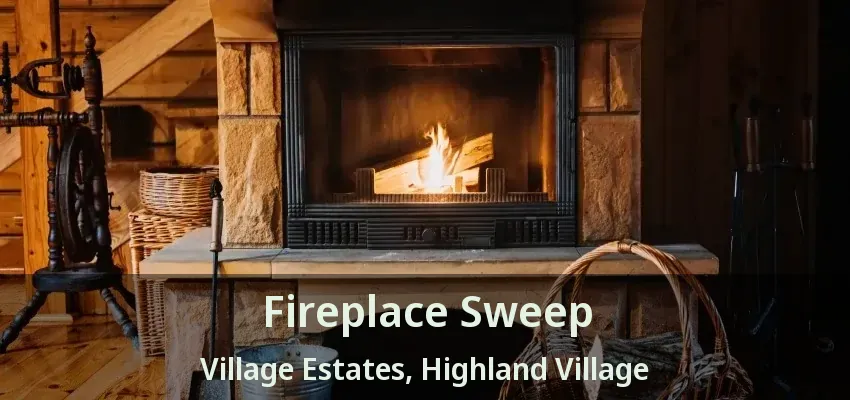 Fireplace Sweep Village Estates, Highland Village - TX
