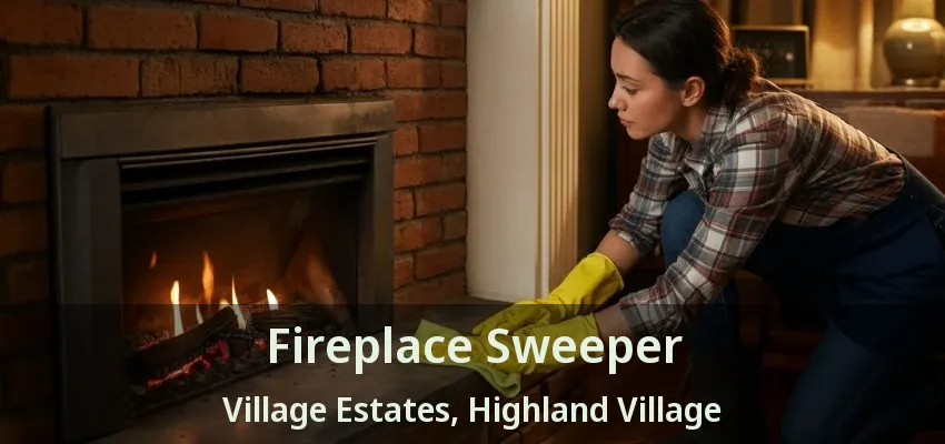 Fireplace Sweeper Village Estates, Highland Village - TX