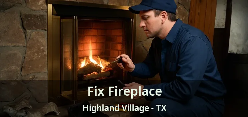Fix Fireplace Highland Village - TX