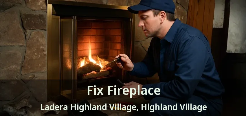 Fix Fireplace Ladera Highland Village, Highland Village - TX