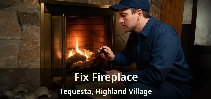 Fix Fireplace Tequesta, Highland Village - TX