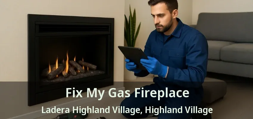 Fix My Gas Fireplace Ladera Highland Village, Highland Village - TX