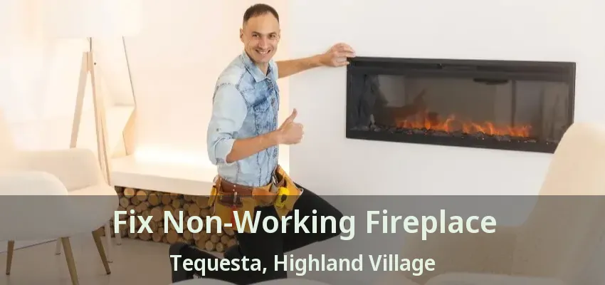 Fix Non-Working Fireplace Tequesta, Highland Village - TX
