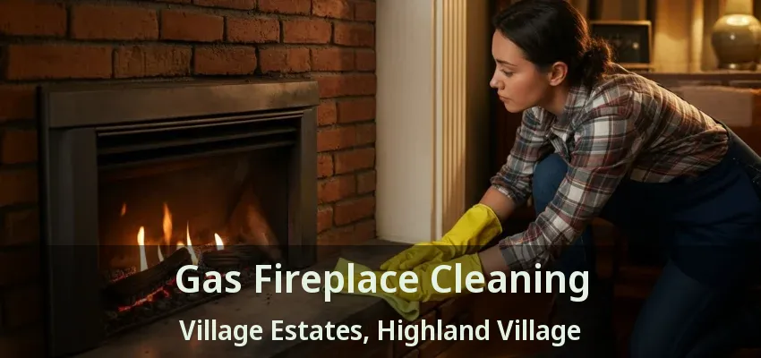 Gas Fireplace Cleaning Village Estates, Highland Village - TX
