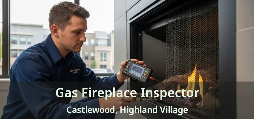 Gas Fireplace Inspector Castlewood, Highland Village - TX