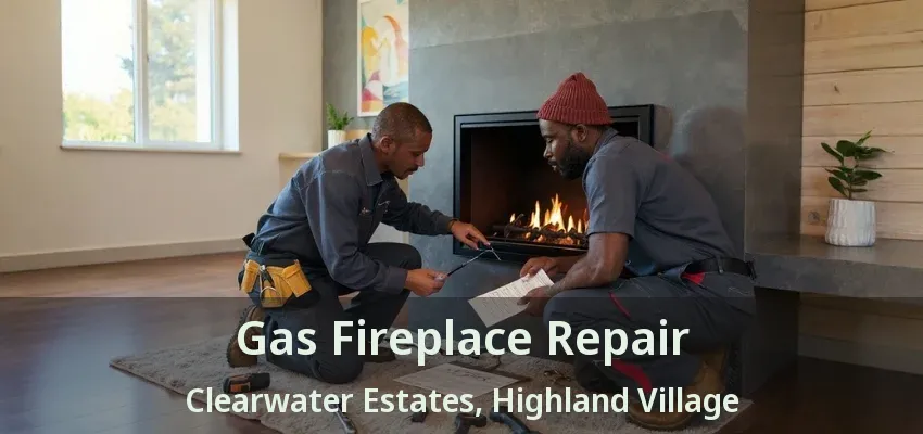 Gas Fireplace Repair Clearwater Estates, Highland Village - TX
