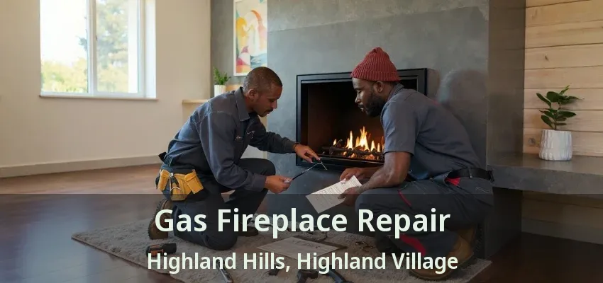 Gas Fireplace Repair Highland Hills, Highland Village - TX