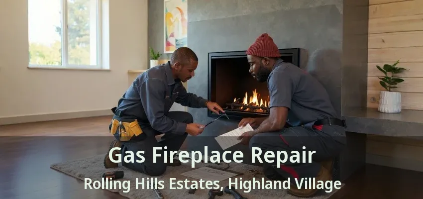 Gas Fireplace Repair Rolling Hills Estates, Highland Village - TX