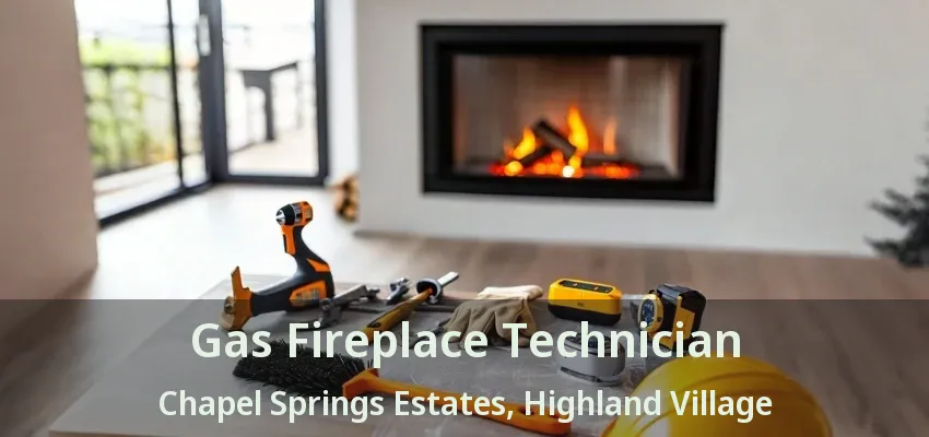 Gas Fireplace Technician Chapel Springs Estates, Highland Village - TX