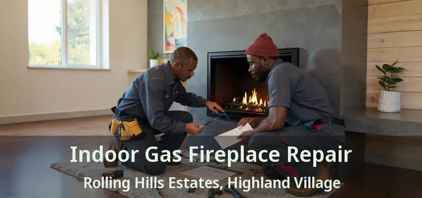 Indoor Gas Fireplace Repair Rolling Hills Estates, Highland Village - TX
