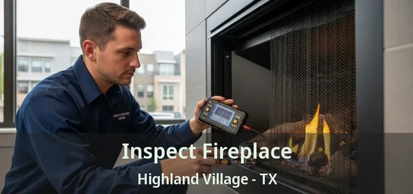 Inspect Fireplace Highland Village - TX