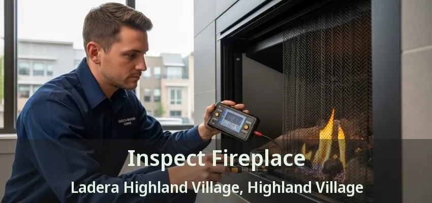 Inspect Fireplace Ladera Highland Village, Highland Village - TX