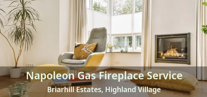 Napoleon Gas Fireplace Service Briarhill Estates, Highland Village - TX