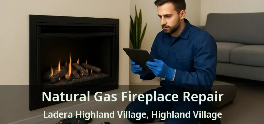 Natural Gas Fireplace Repair Ladera Highland Village, Highland Village - TX