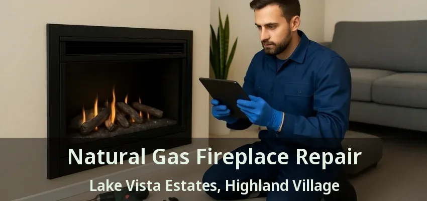 Natural Gas Fireplace Repair Lake Vista Estates, Highland Village - TX