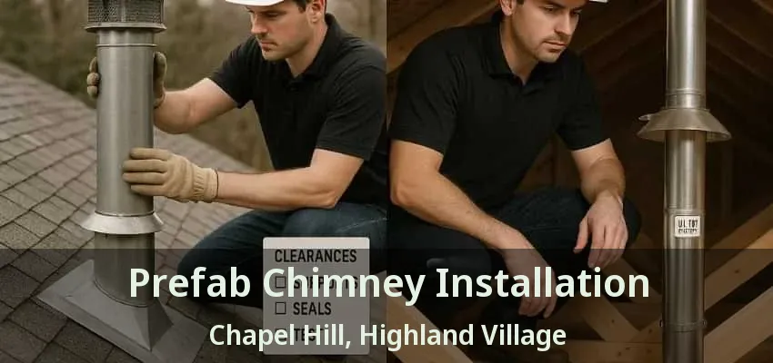 Prefab Chimney Installation Chapel Hill, Highland Village - TX