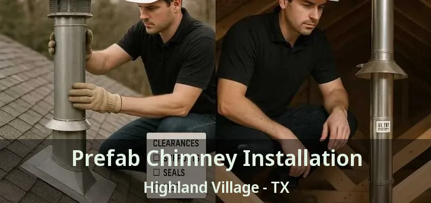 Prefab Chimney Installation Highland Village - TX