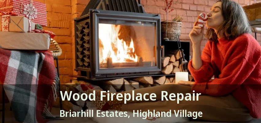 Wood Fireplace Repair Briarhill Estates, Highland Village - TX